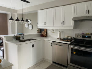 after refacing sink side