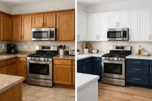 Read more about the article 10 Kitchen Cabinet Refacing Ideas