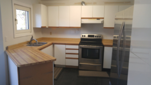 before refacing renovation stove side