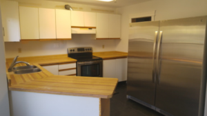 before refacing renovation stove side