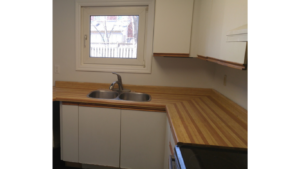 before refacing renovation window side