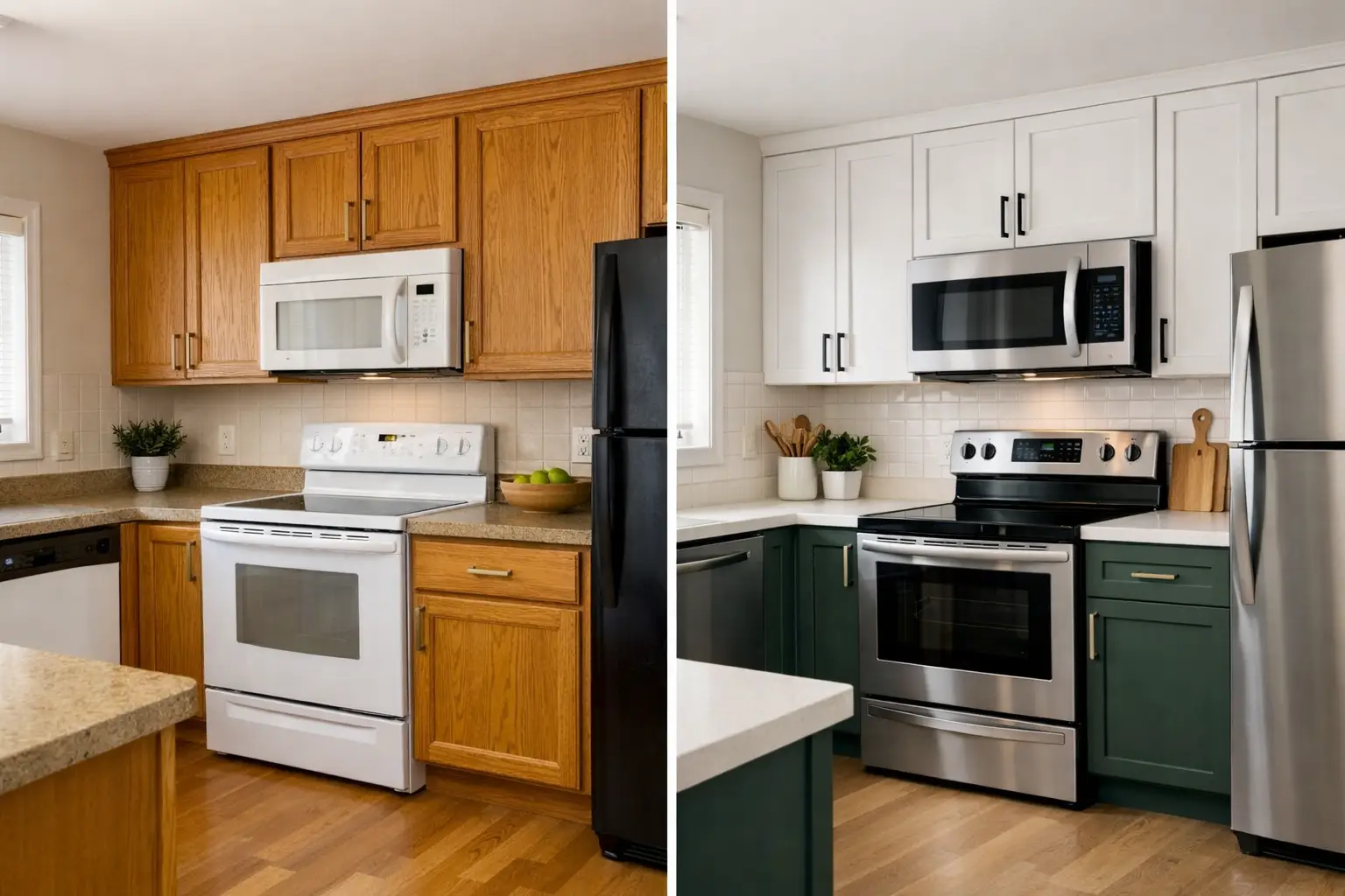 Read more about the article A Solid Wood Cabinet Makeover That Makes Sense
