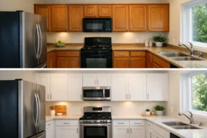 Read more about the article Cabinet Refacing Savings Guide for Smart Kitchens