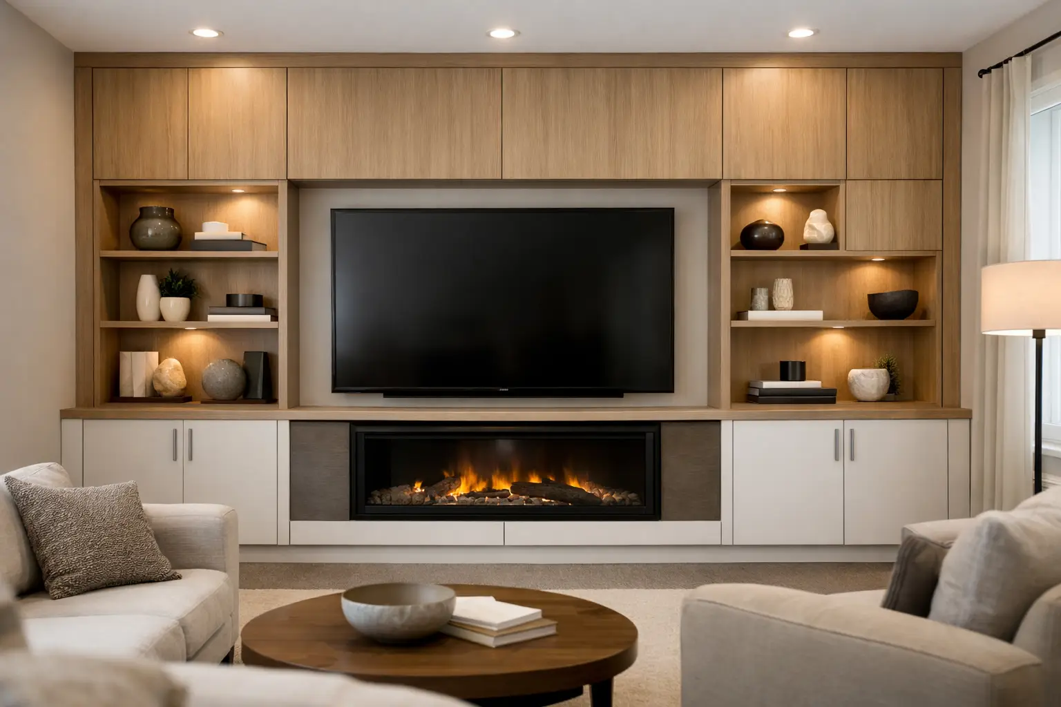 Read more about the article Entertainment Wall Unit Design That Works