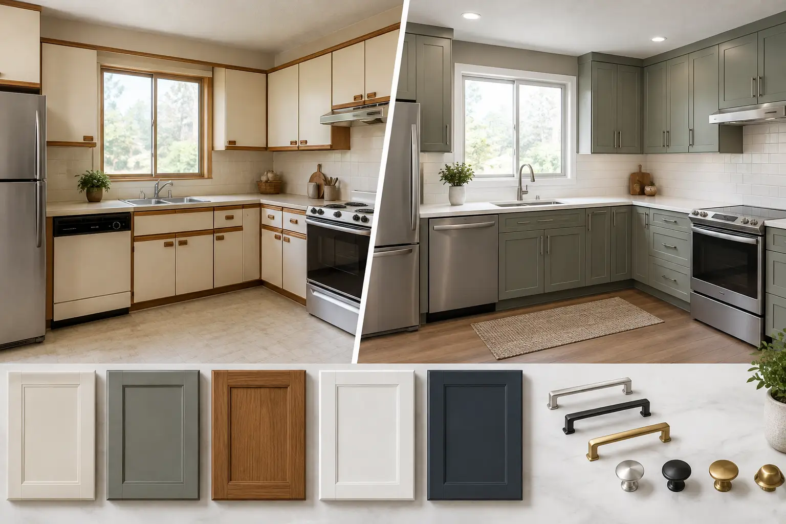 Read more about the article New Cabinet Doors Versus Refinishing: Which Fits?